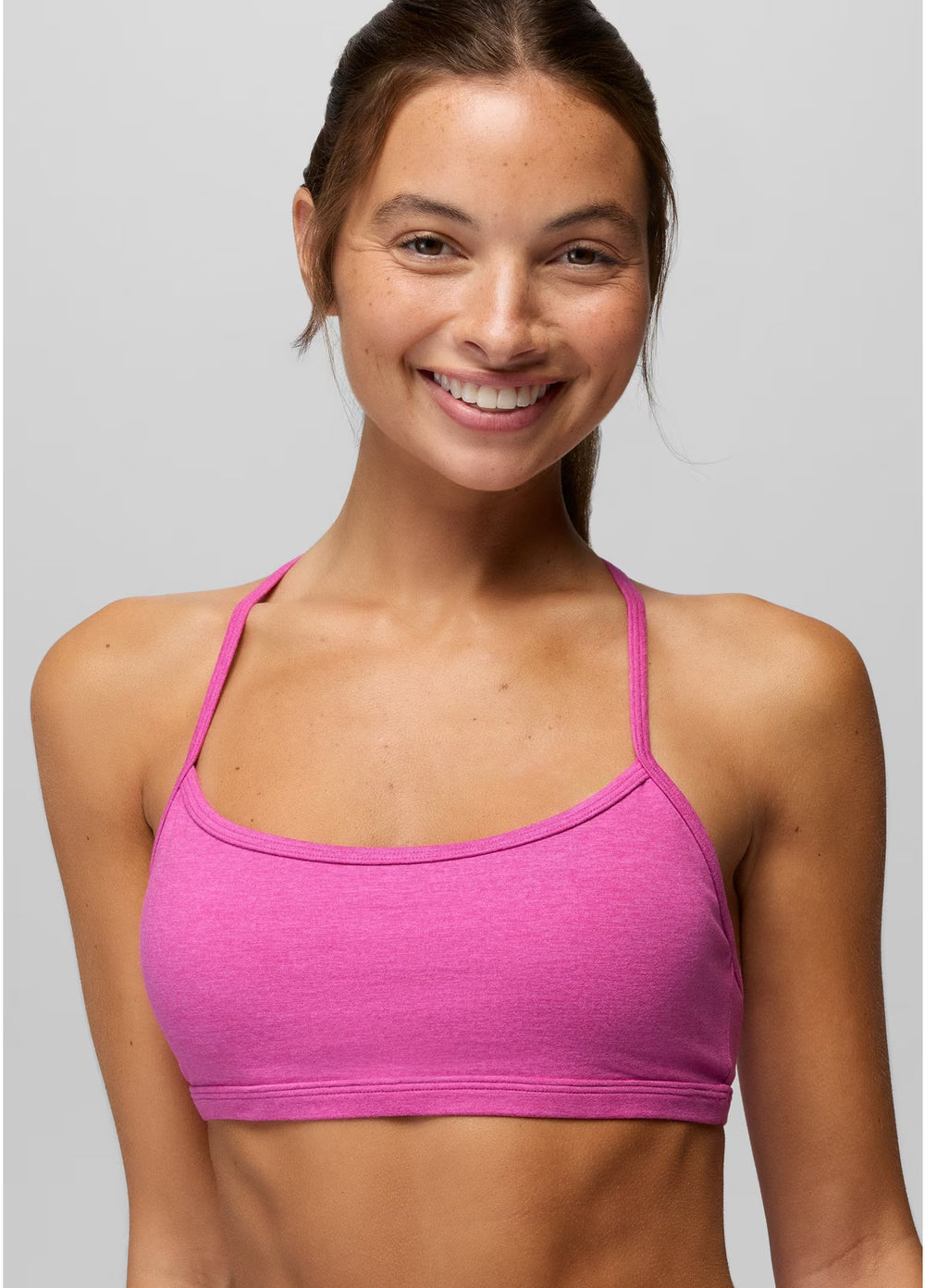 prAna Heavana Every Minute Bra | Berry Beam Heather