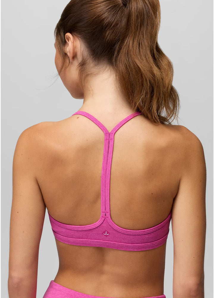prAna Heavana Every Minute Bra | Berry Beam Heather