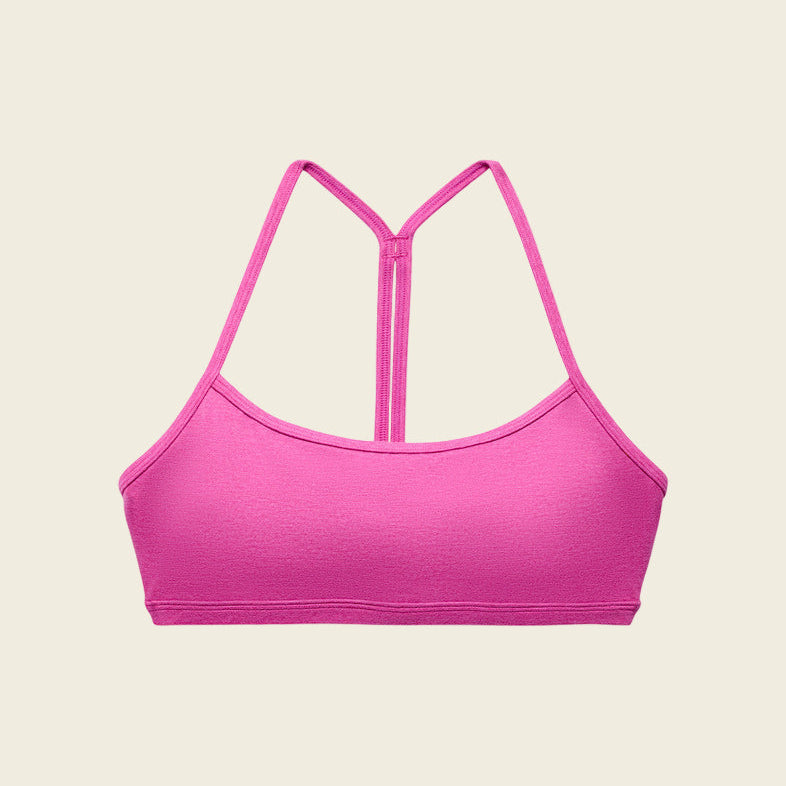 prAna Heavana Every Minute Bra | Berry Beam Heather