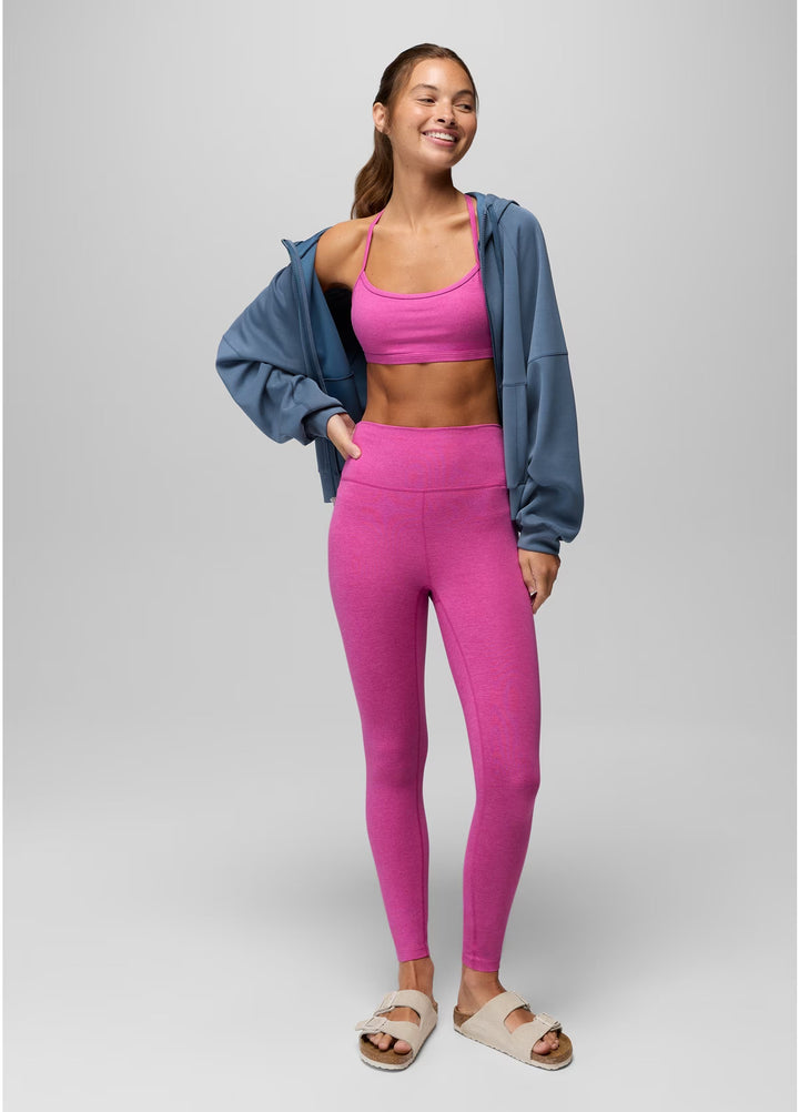 prAna Heavana Every Minute Bra | Berry Beam Heather