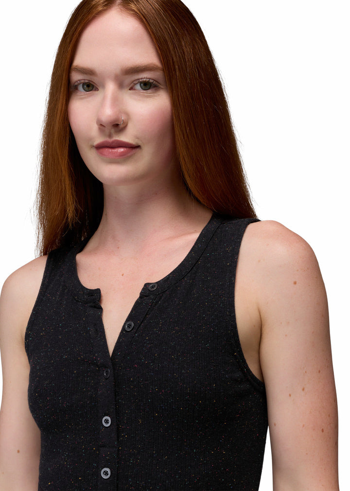 prAna Cambria Cove Maxi Dress | Black Heather