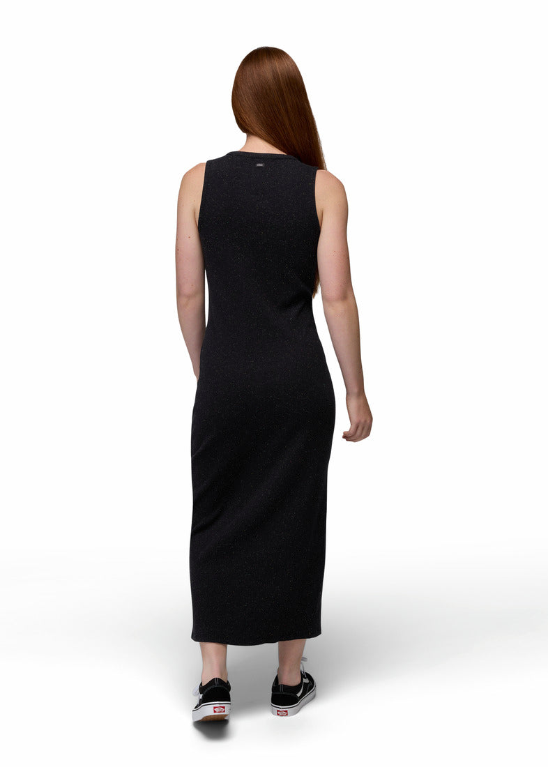 prAna Cambria Cove Maxi Dress | Black Heather