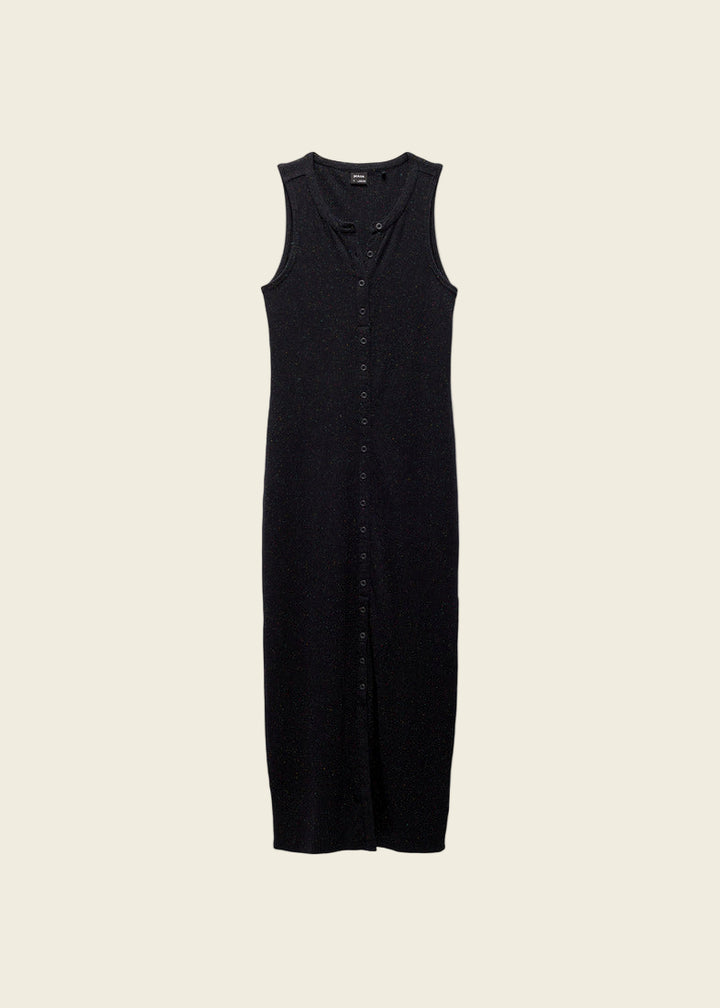 prAna Cambria Cove Maxi Dress | Black Heather