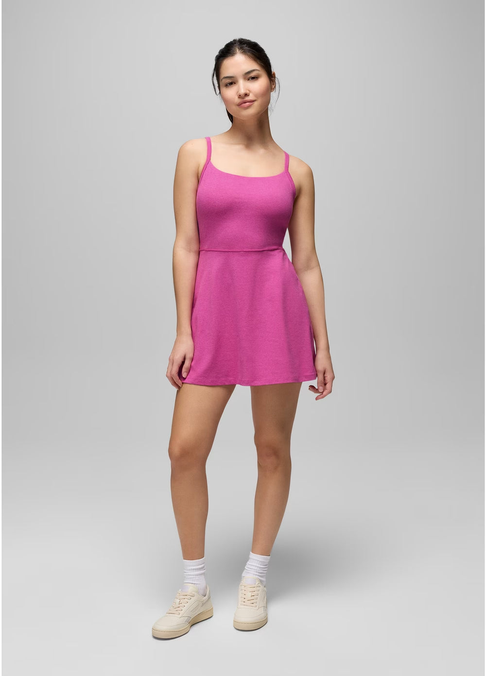 Prana Heavana Courtside Dress | Berry Beam Heather