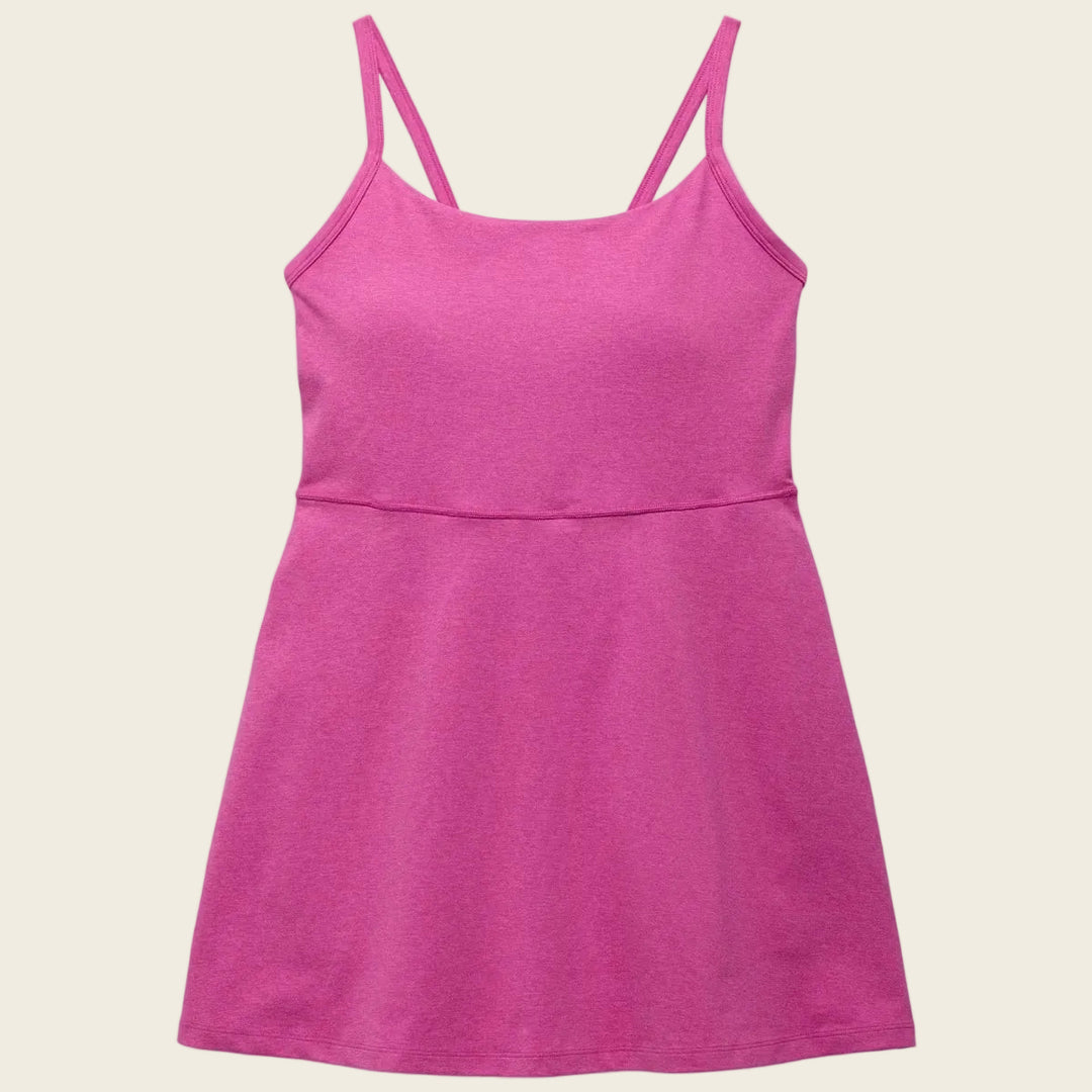 Prana Heavana Courtside Dress | Berry Beam Heather