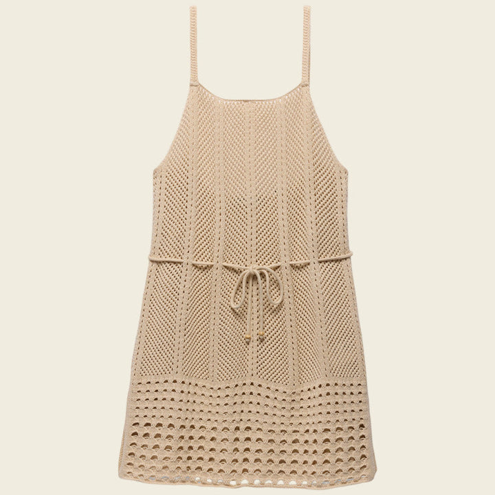 prAna Crochet Mini Dress | Natural