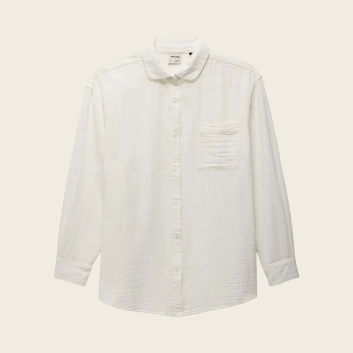 Light-colored shirt on a white background