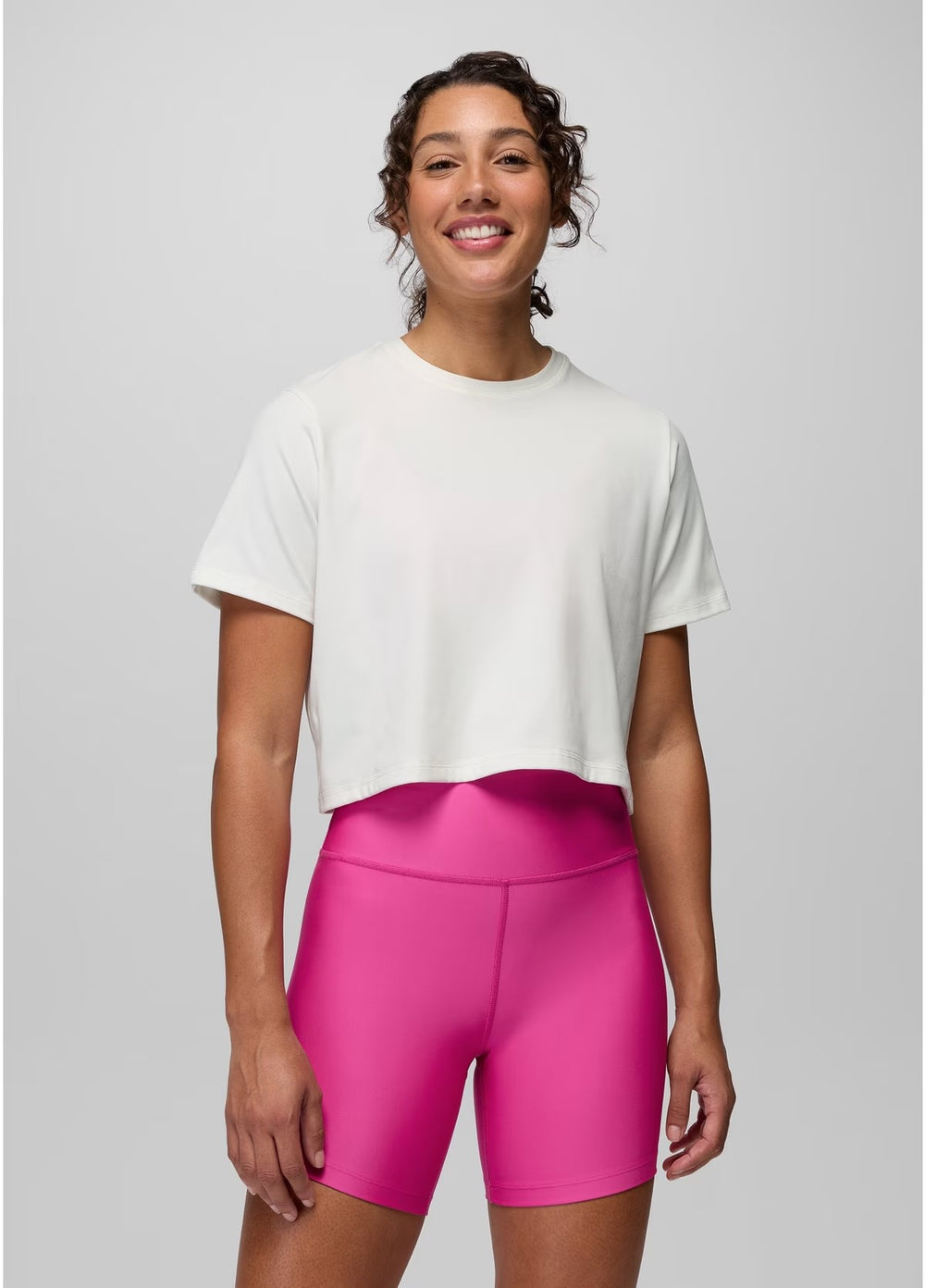 prAna Pure Ascent Short Sleeve | Soft White
