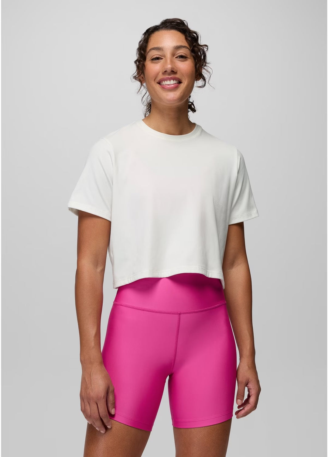 prAna Pure Ascent Short Sleeve | Soft White