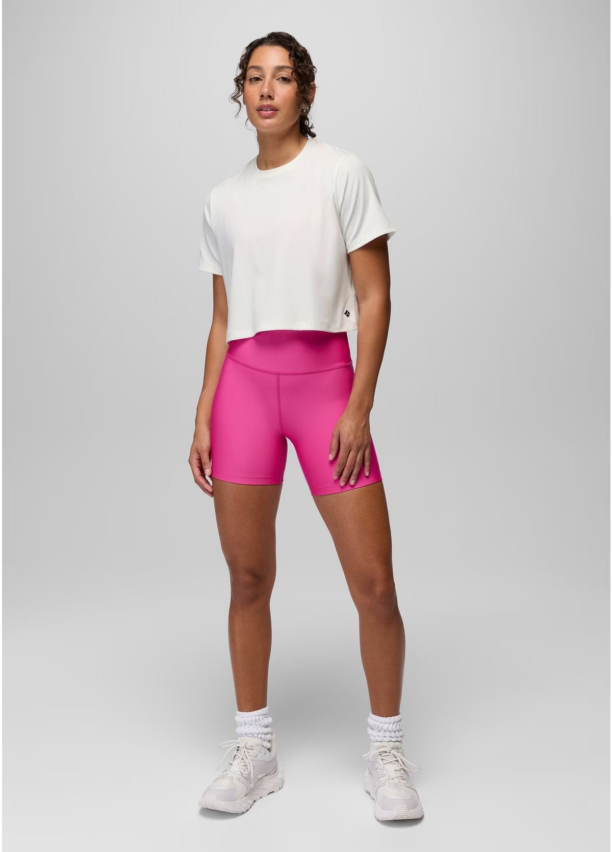 prAna Pure Ascent Short Sleeve | Soft White