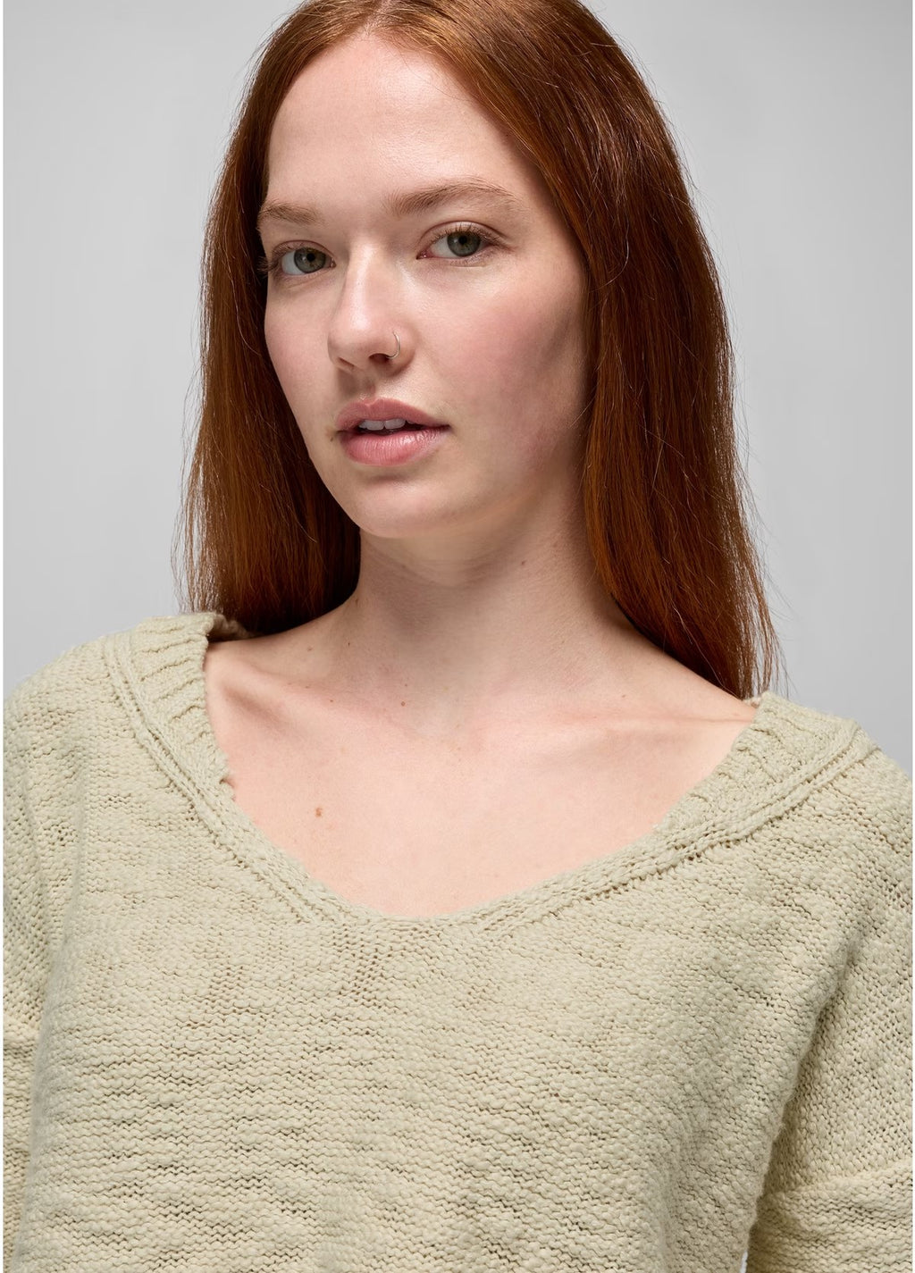prAna Sunshine Sunset Sweater | Beach Pebble