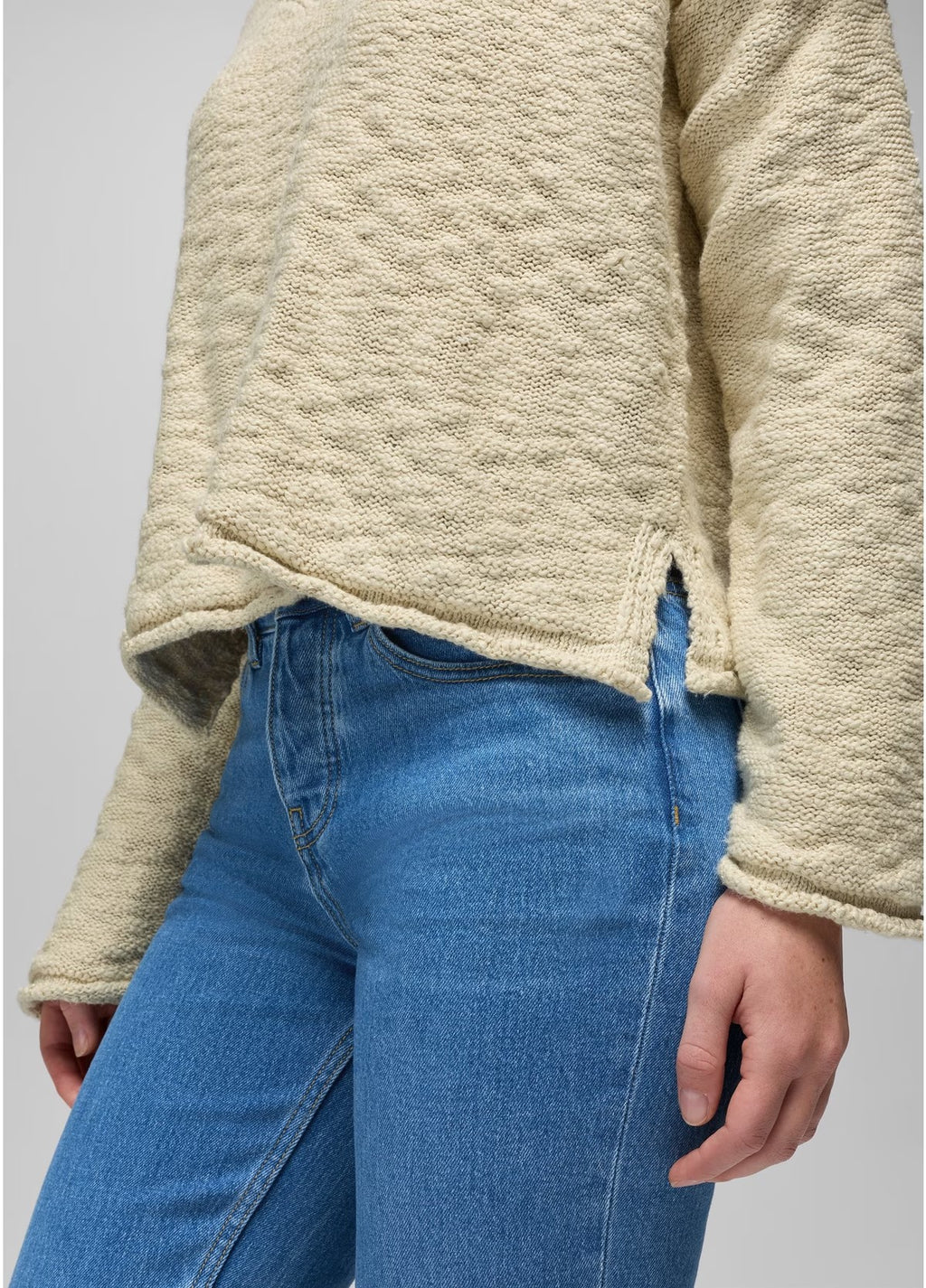 prAna Sunshine Sunset Sweater | Beach Pebble