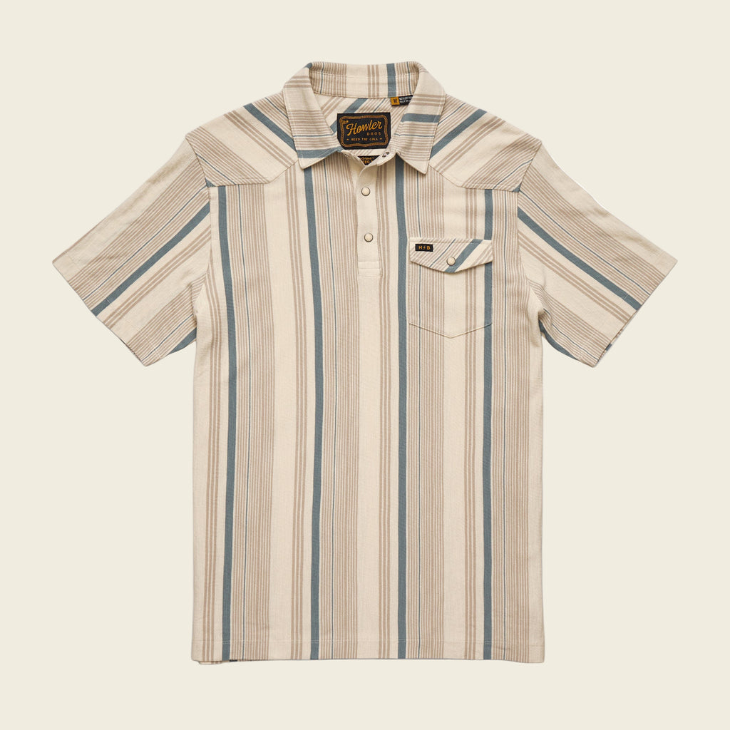 Ranchero Polo | Old Bill Stripe : Limestone