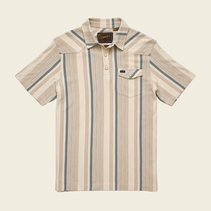Ranchero Polo | Old Bill Stripe : Limestone