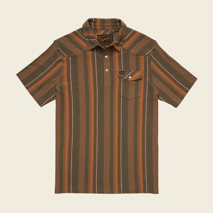 Ranchero Polo | Old Bill Stripe : Otter