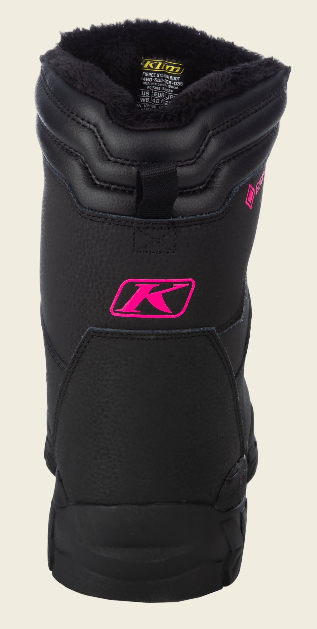 Klim Fierce GTX Boa Boot | Black - Pink Glo