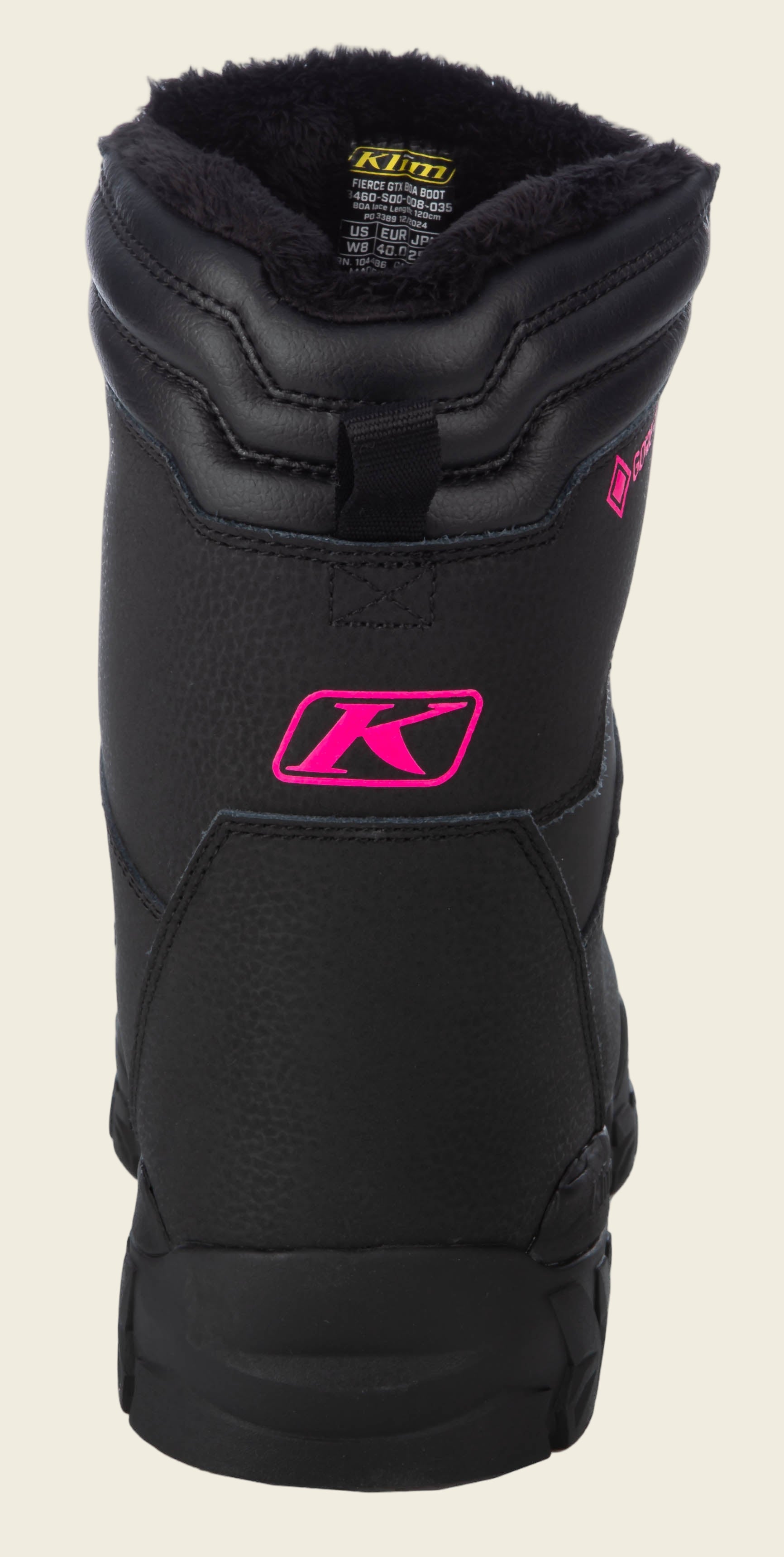Klim Fierce GTX Boa Boot | Black - Pink Glo