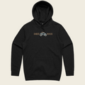 Bear Rock Premium | Great North Woods Hoodie Front | Coal