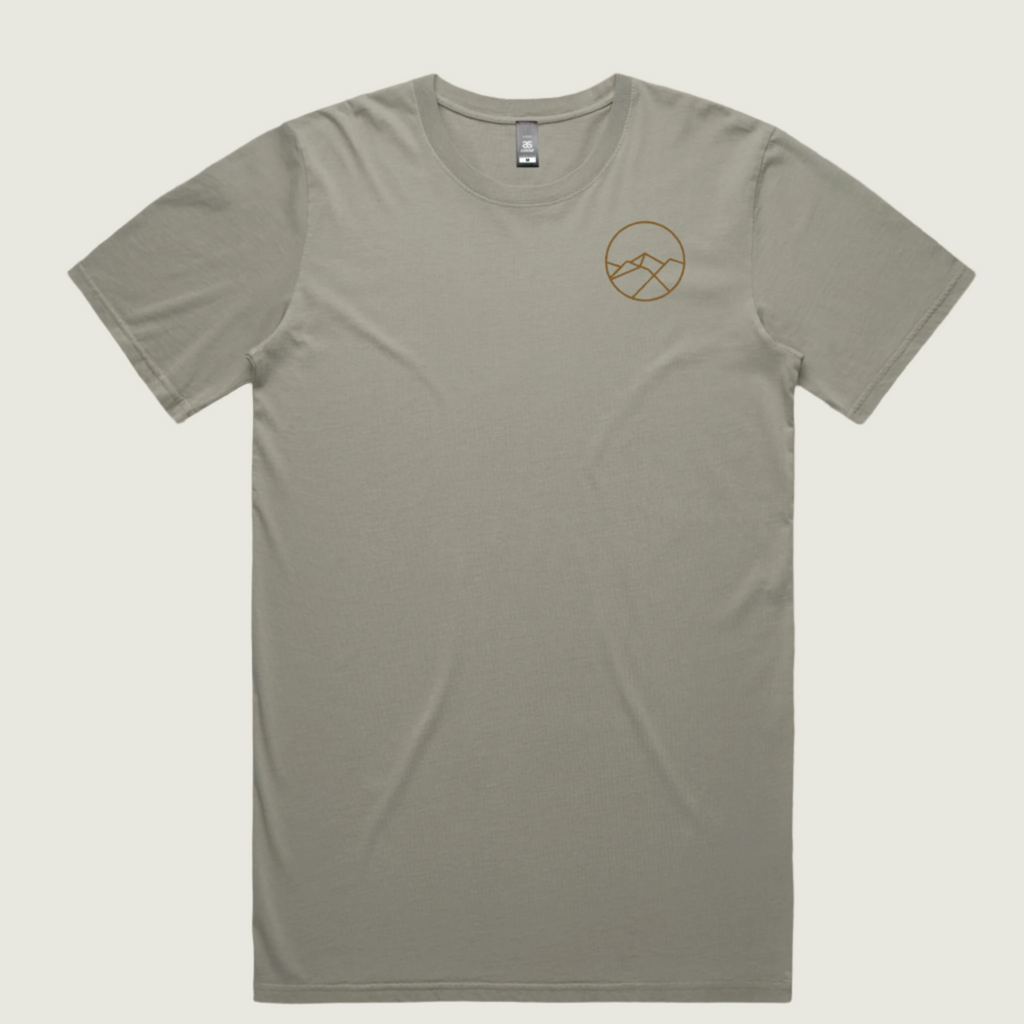 Bear Rock Premium | ATV Pittsburg, NH Tee Faded Dust Front
