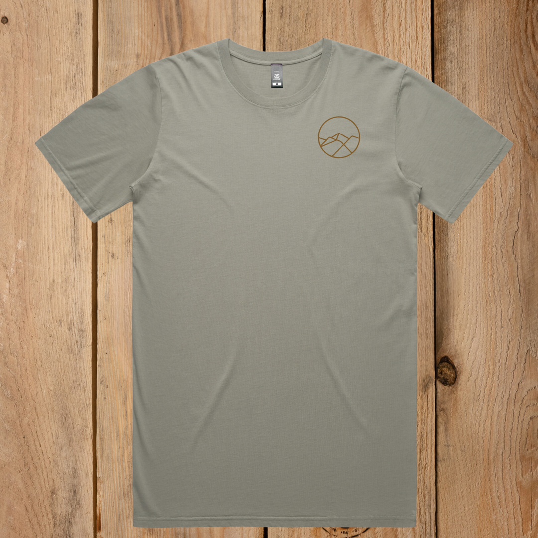 Bear Rock Premium | ATV Pittsburg, NH Tee Faded Dust Front