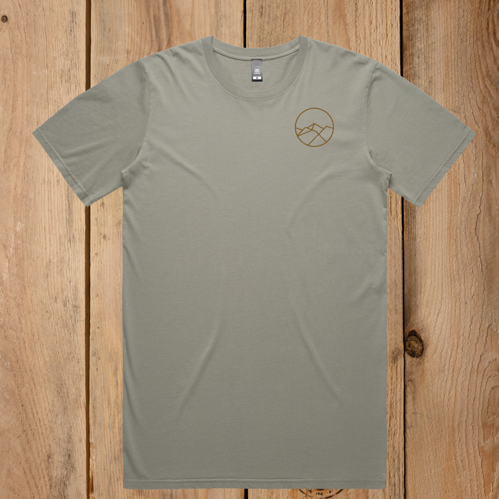 Bear Rock Premium | ATV Pittsburg, NH Tee Faded Dust Front