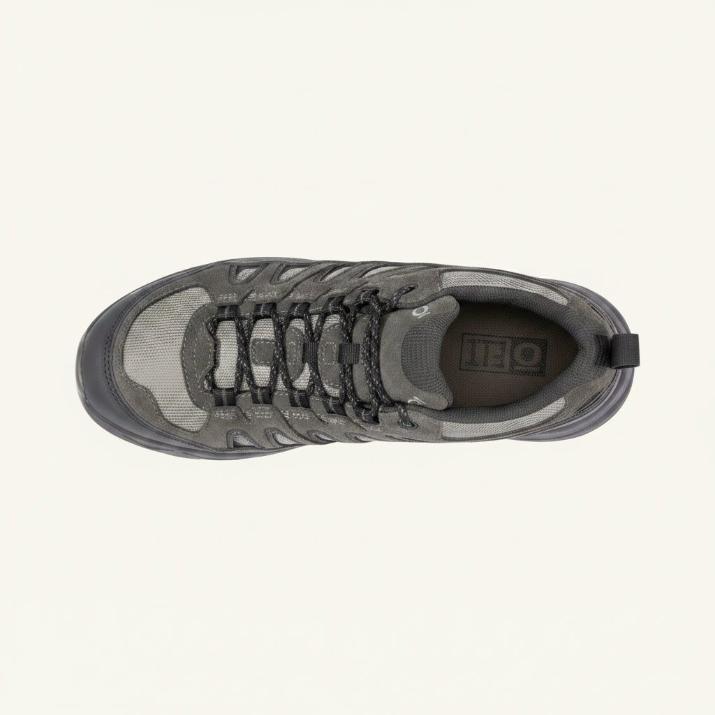 Oboz Men's Sawtooth Ascent Low Waterproof | Charcoal