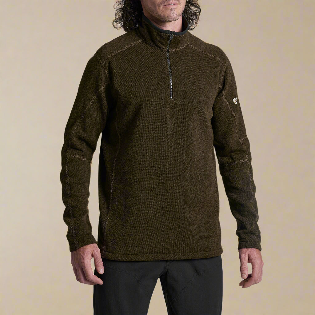 Kuhl M's Revel 1/4 Zip | Dark Roast
