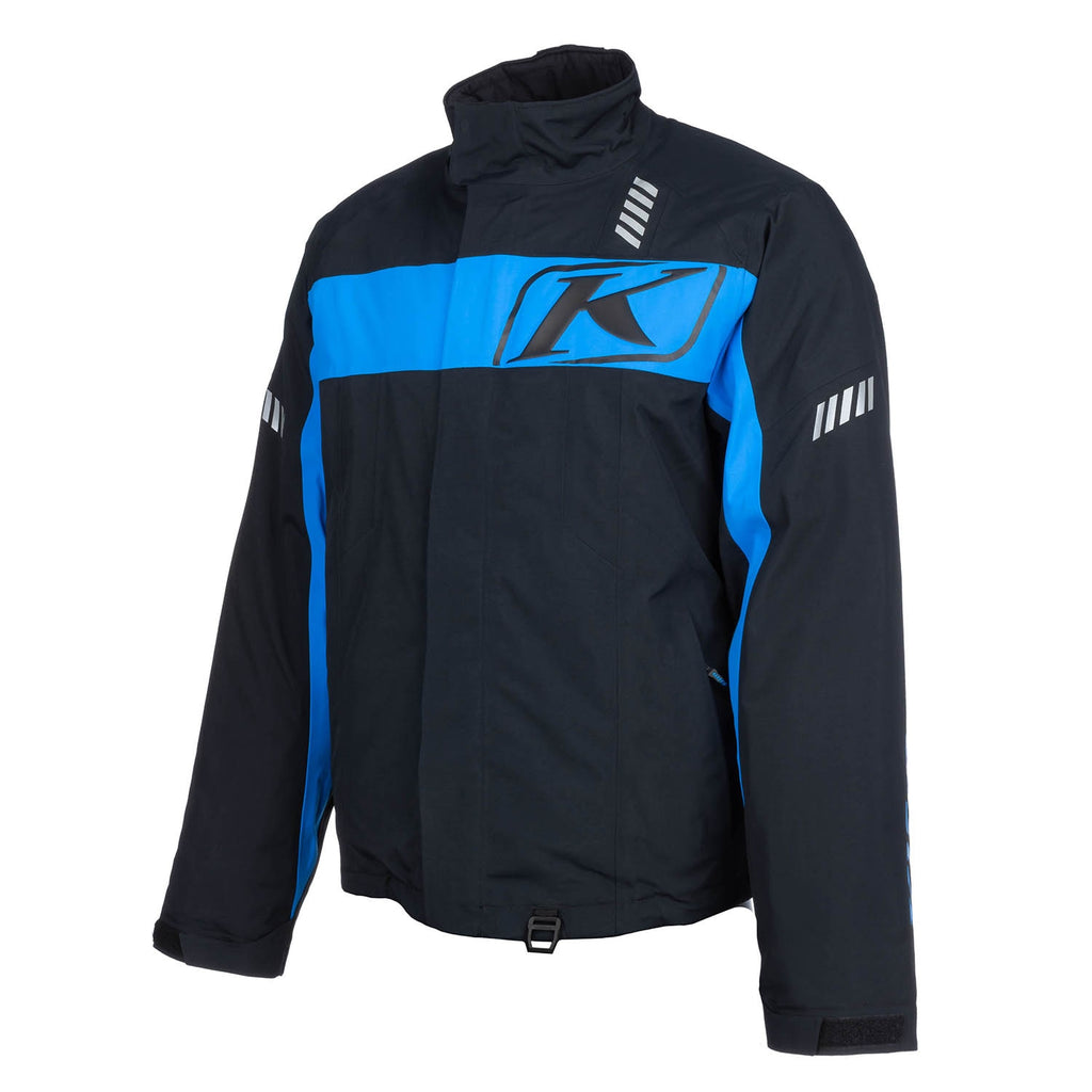 Klim Keweenaw Jacket - Electric Blue Lemonade - Black