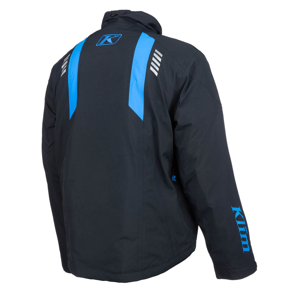 Klim Keweenaw Jacket - Electric Blue Lemonade - Black