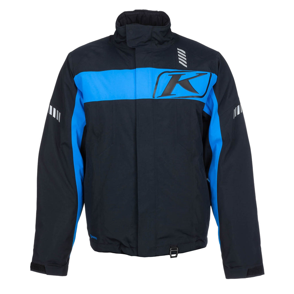 Klim Keweenaw Jacket - Electric Blue Lemonade - Black