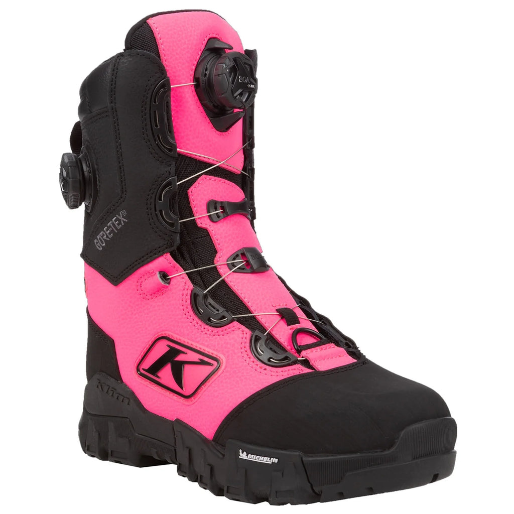 Klim Adrenaline Pro S GTX BOA Boot - Black / Knockout Pink