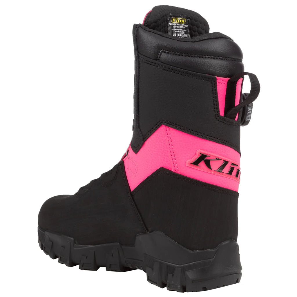 Klim Adrenaline Pro S GTX BOA Boot - Black / Knockout Pink