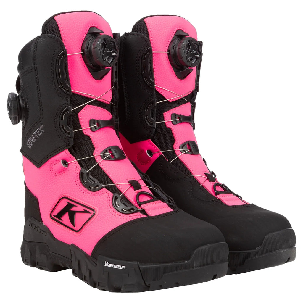 Klim Adrenaline Pro S GTX BOA Boot - Black / Knockout Pink