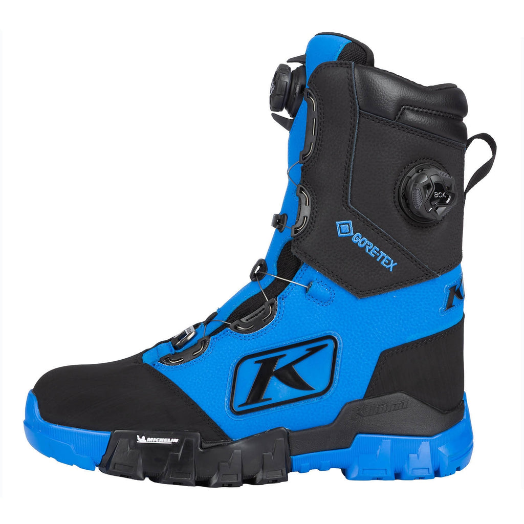 Klim Adrenaline Pro S GTX BOA Boot - Electric Blue Lemonade - Black