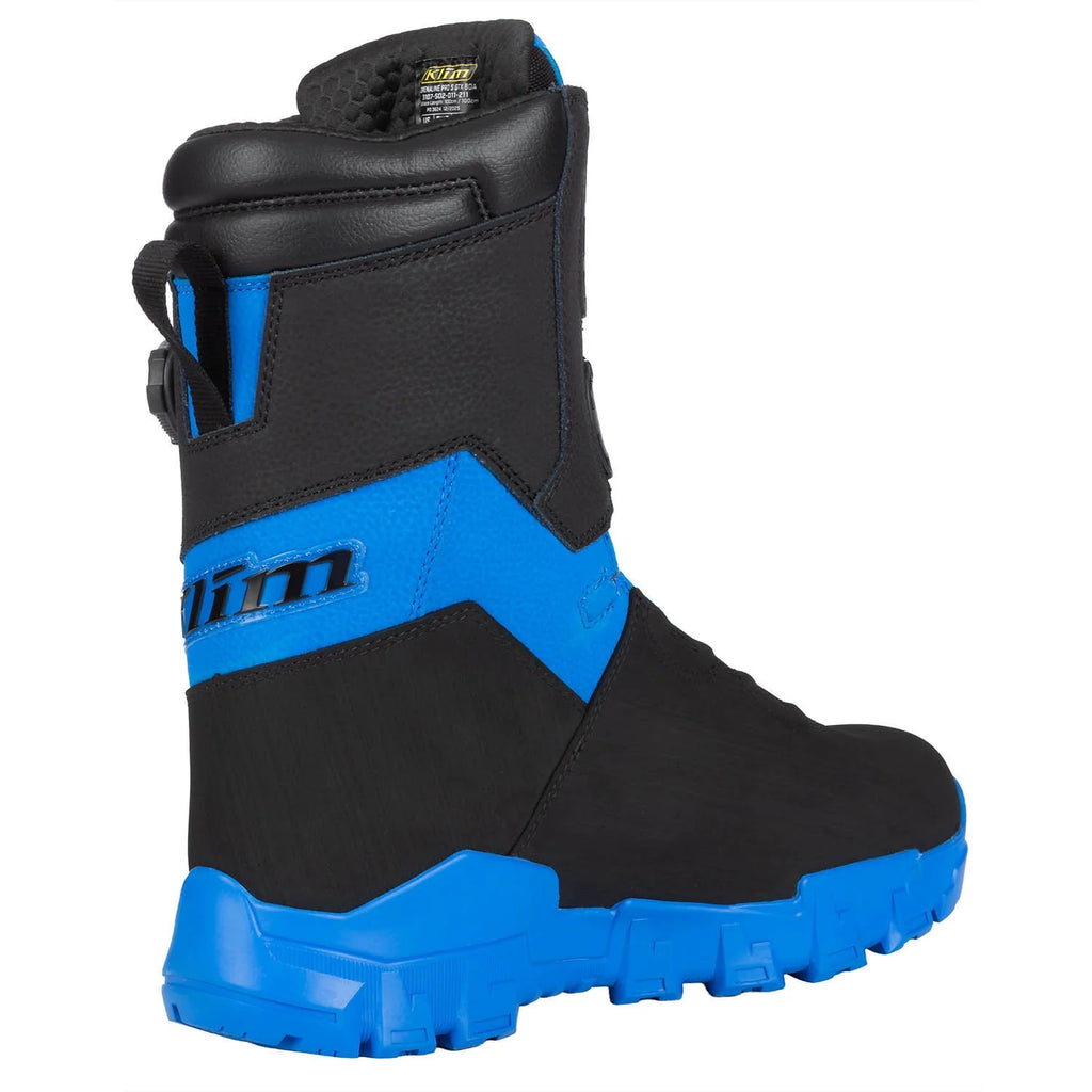 Klim Adrenaline Pro S GTX BOA Boot - Electric Blue Lemonade - Black