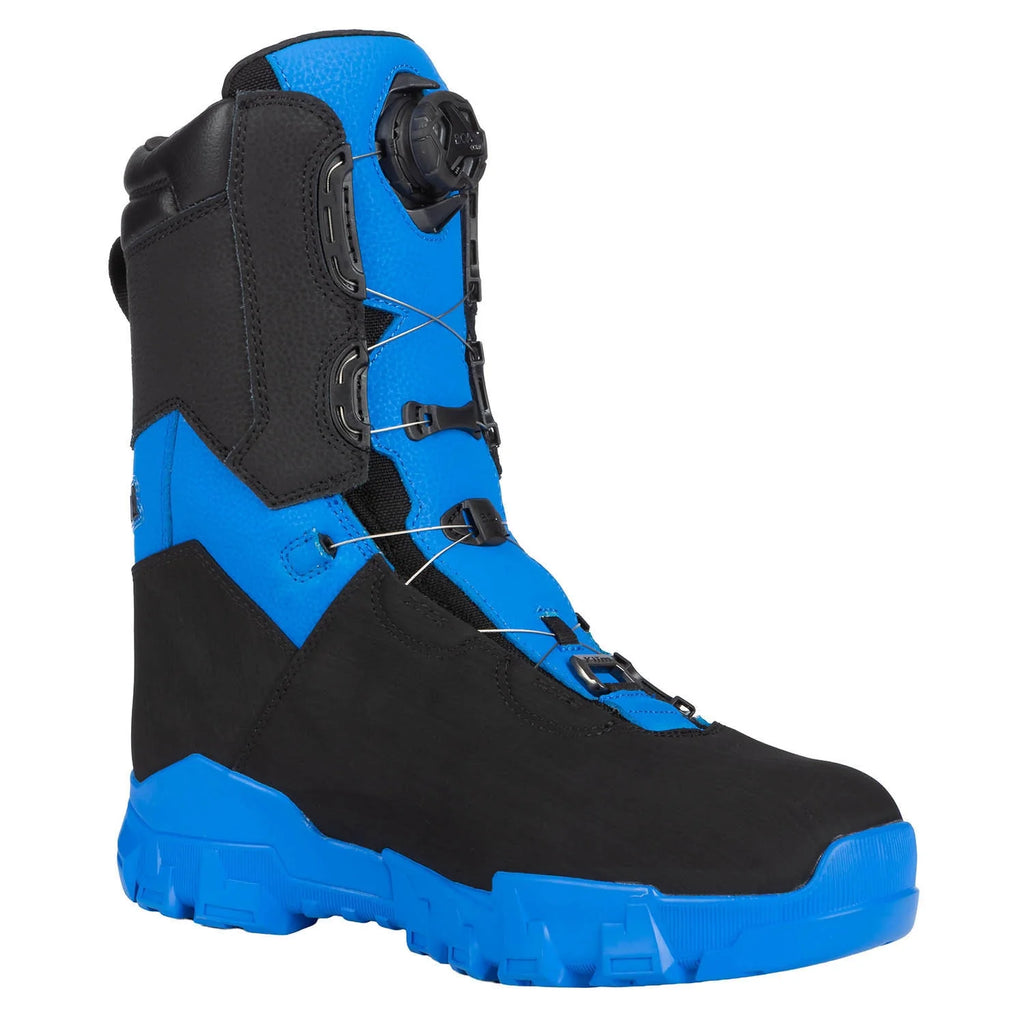 Klim Adrenaline Pro S GTX BOA Boot - Electric Blue Lemonade - Black