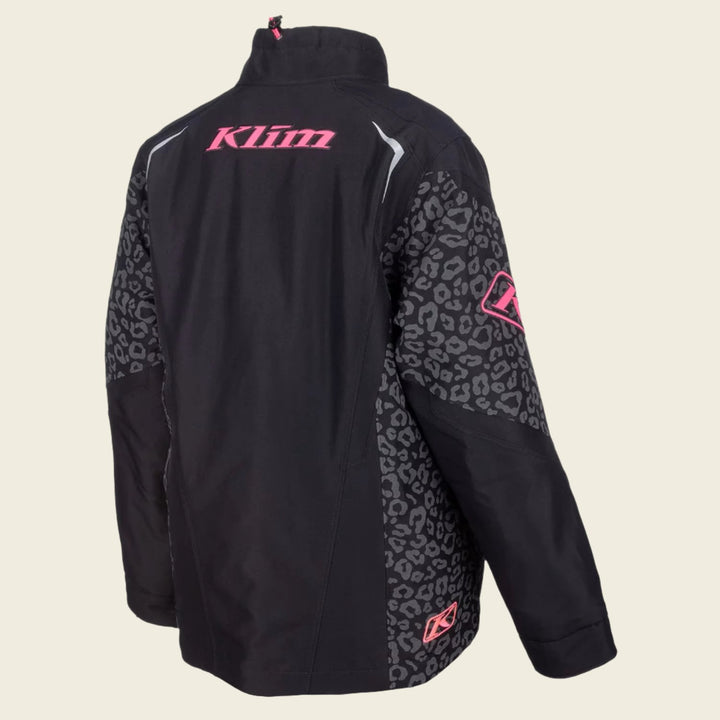 Klim Spark Jacket Black - Knockout Pink