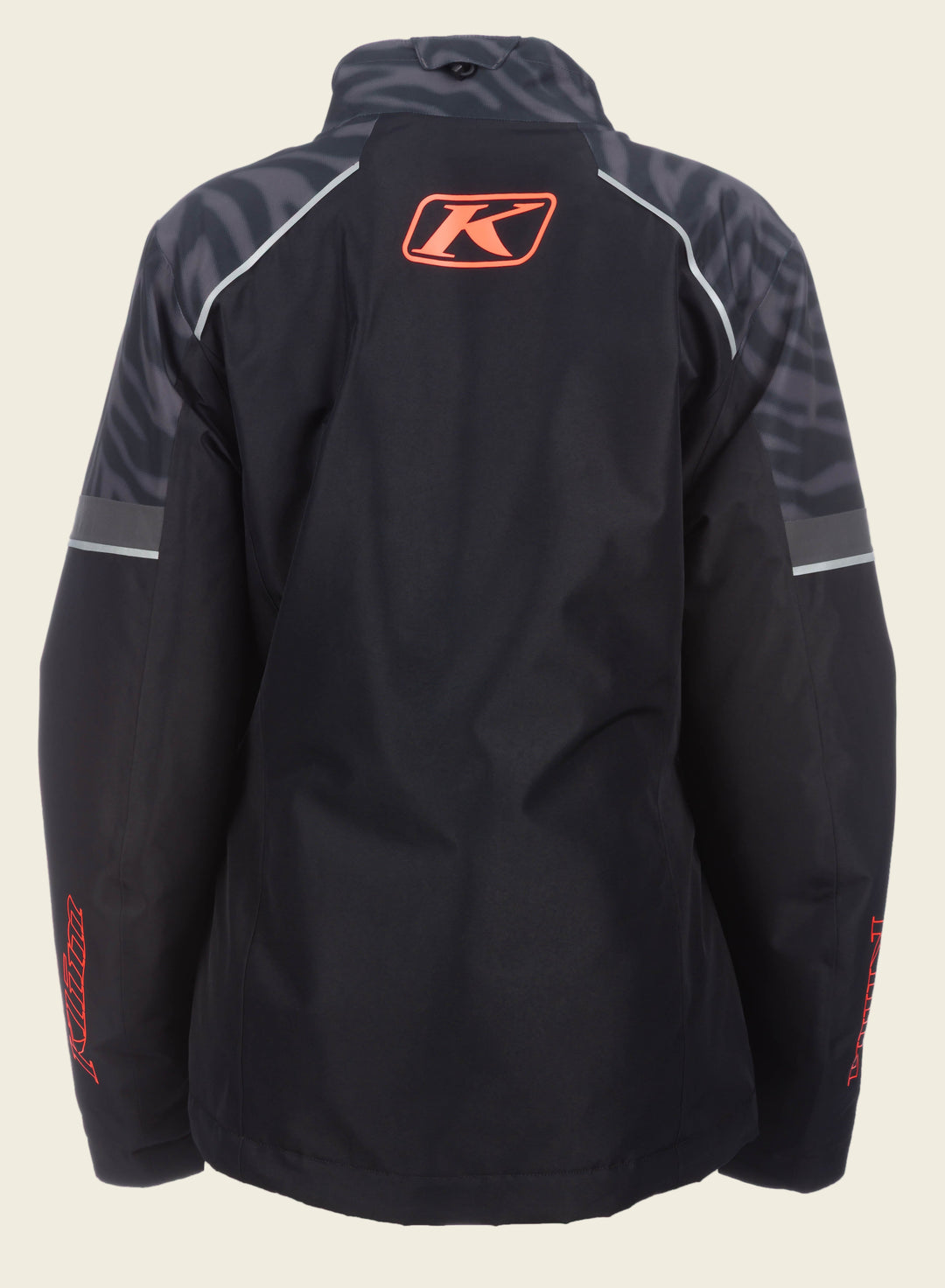 Klim Spark Jacket | Black - Fiery Coral