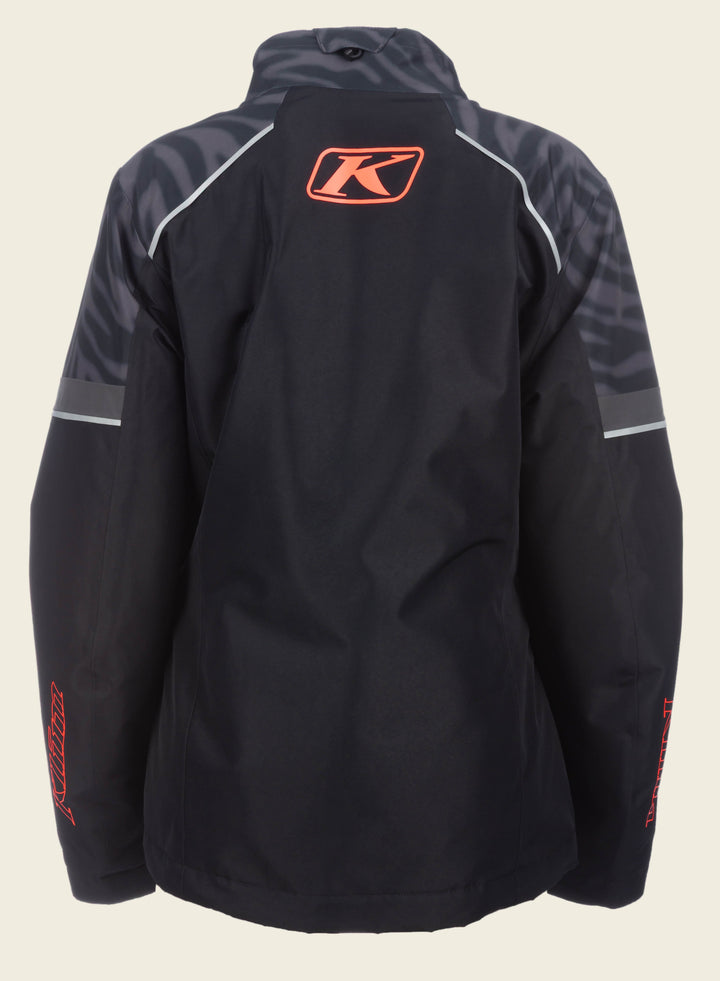 Klim Spark Jacket | Black - Fiery Coral
