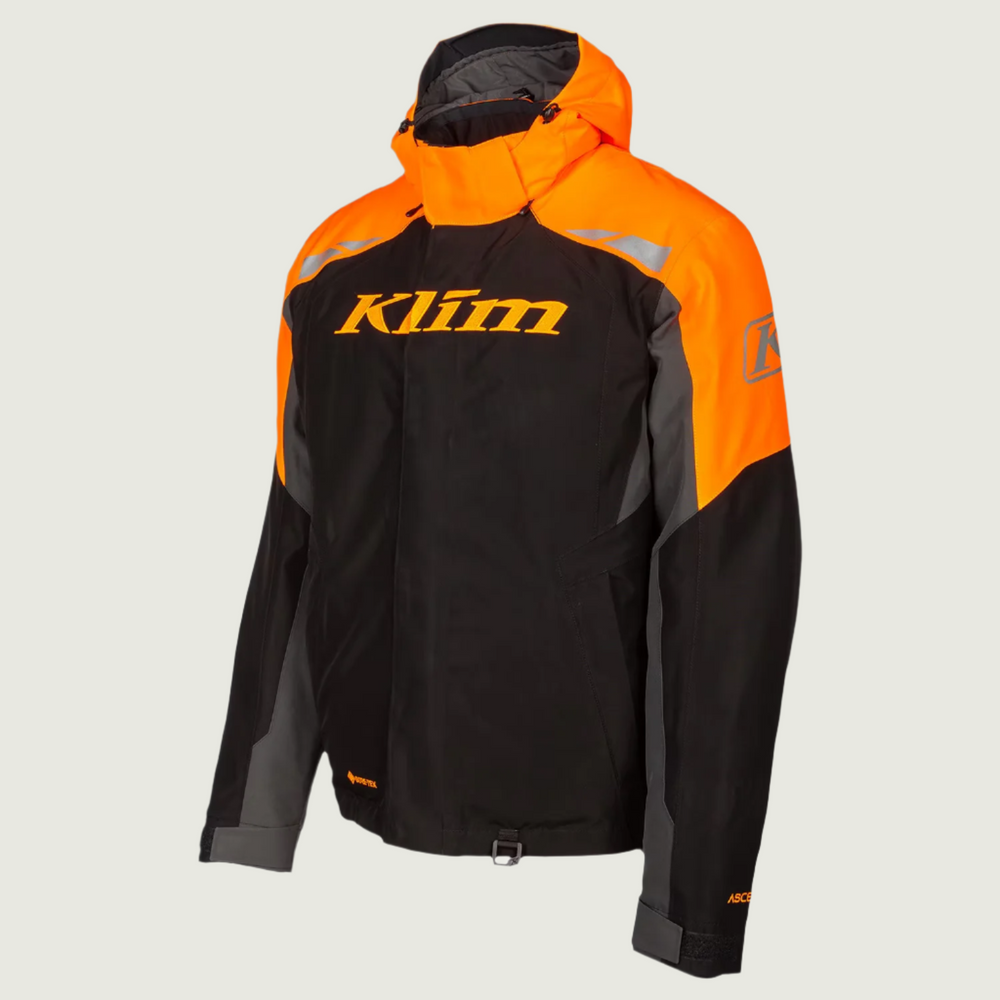 Klim Rift Jacket | Black- Strike Orange 