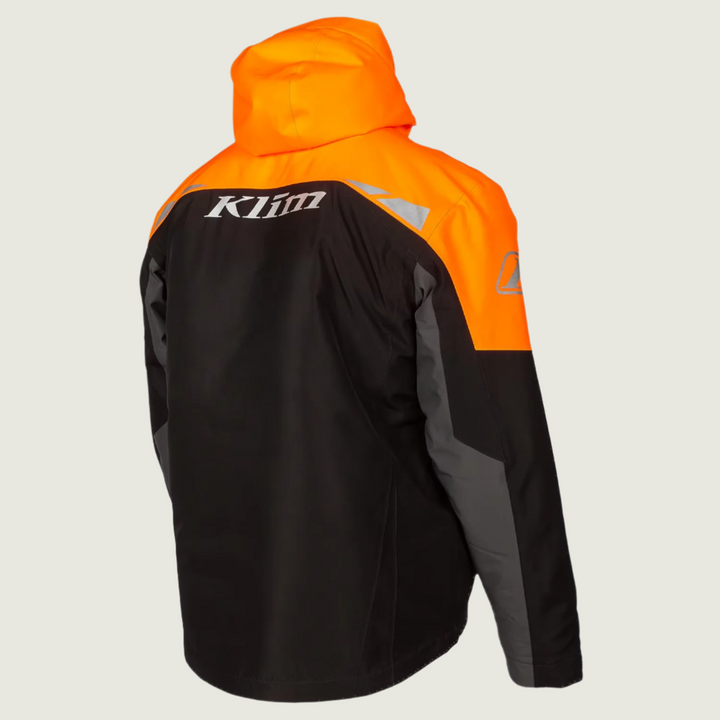 Klim Rift Jacket | Black- Strike Orange 