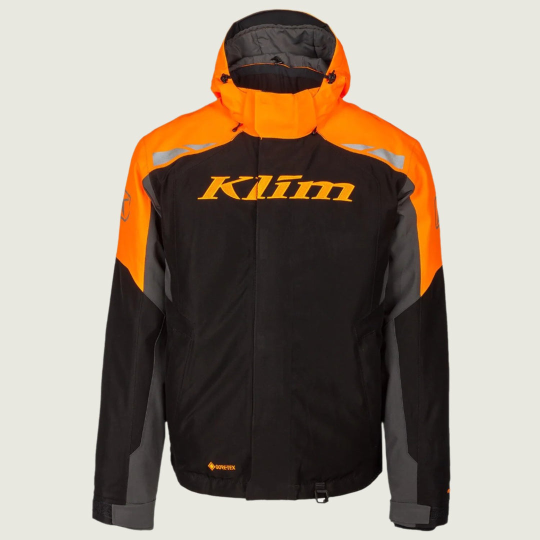 Klim Rift Jacket | Black- Strike Orange 