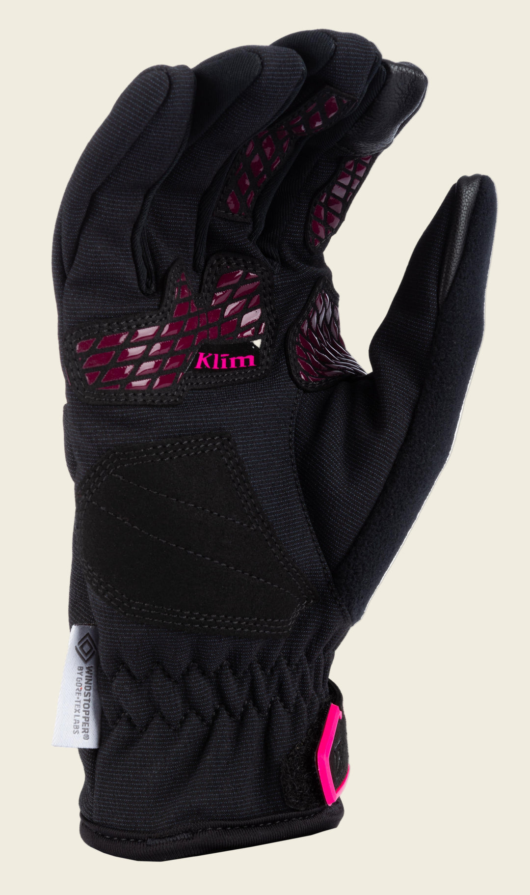 Klim Versa Glove | Black-Pink Glo