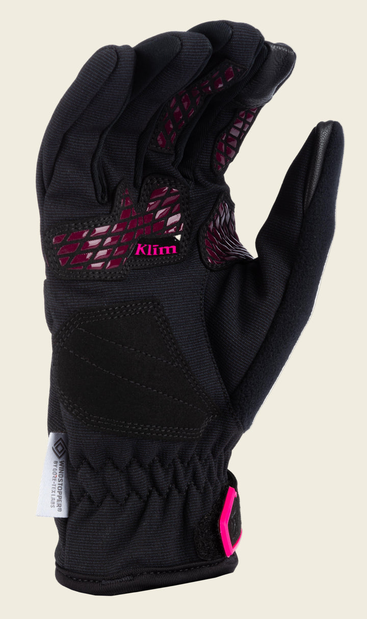Klim Versa Glove | Black-Pink Glo