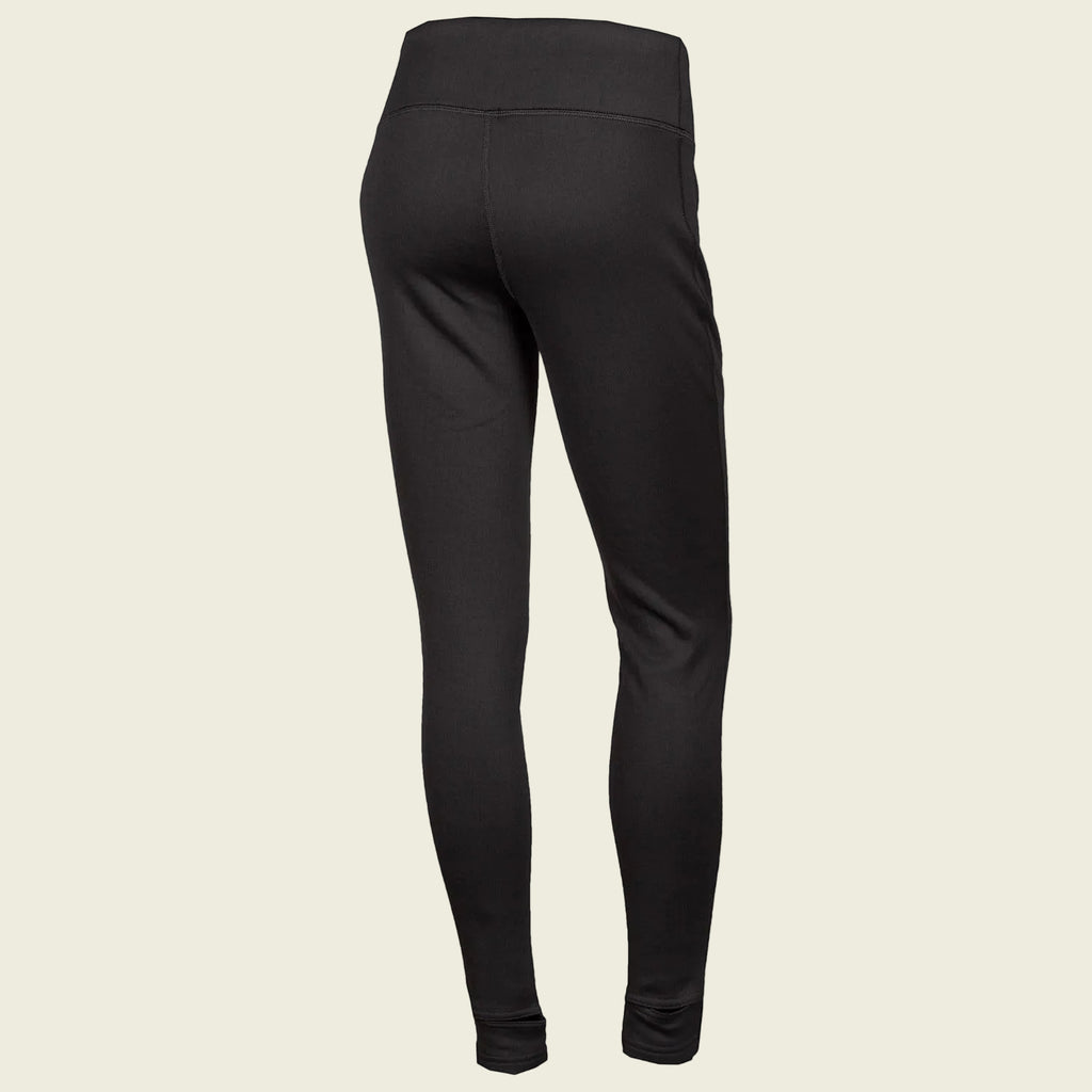 Black leggings on a white background