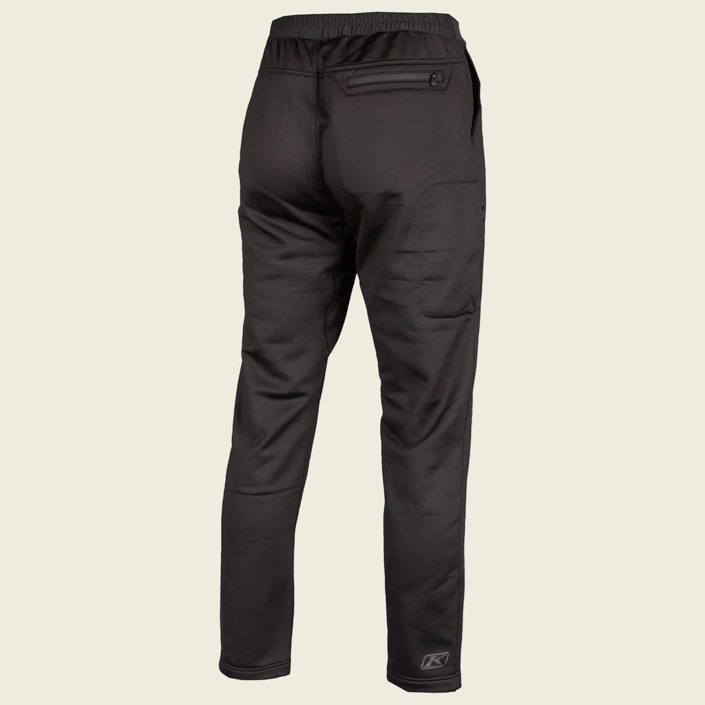 Black pants on a white background