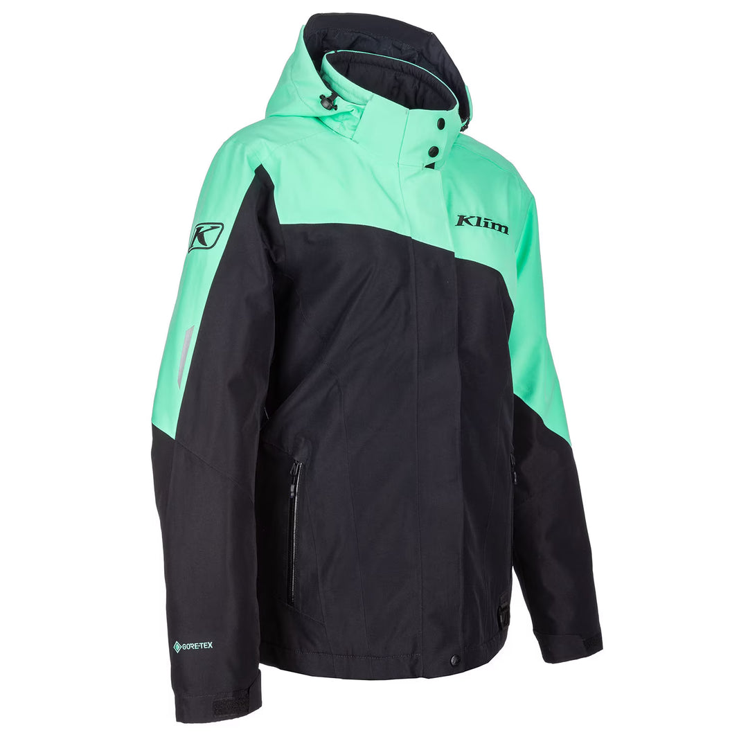 Klim Allure Jacket | Black - Wintermint