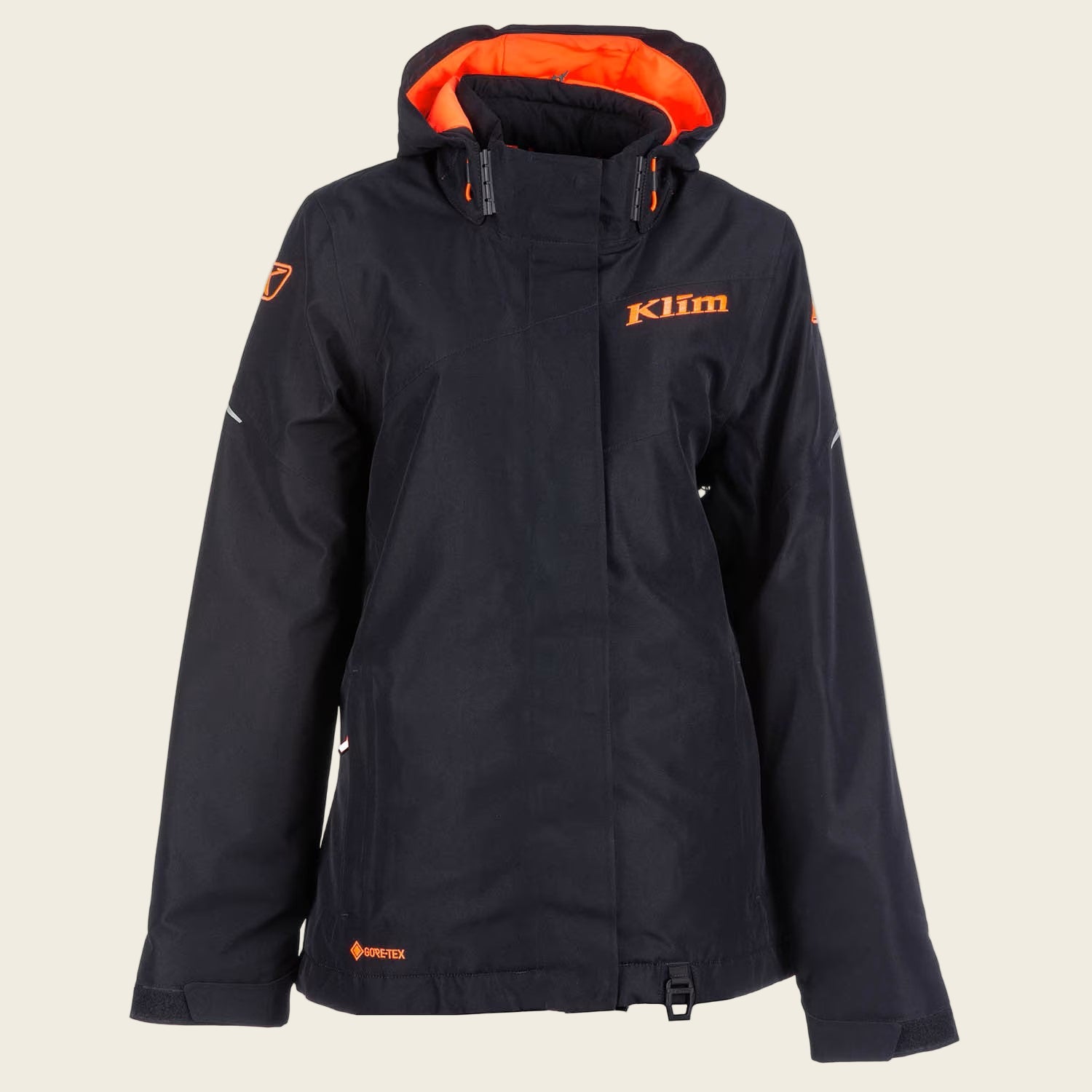Klim Allure Jacket | Black Fiery Coral