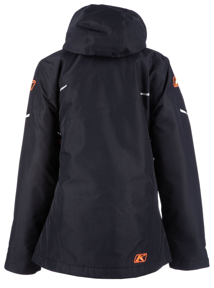 Klim Allure Jacket | Black Fiery Coral