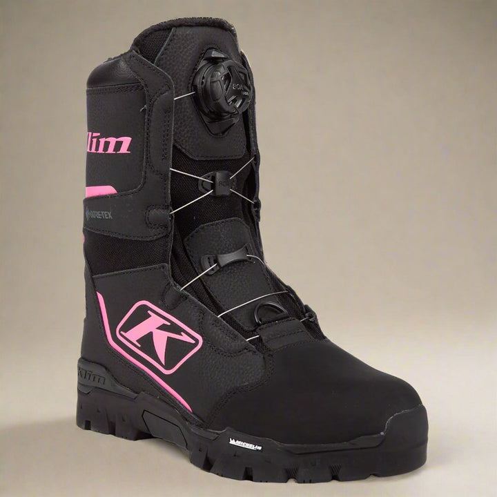 Klim Aurora GTX BOA Boot Black Knockout Pink